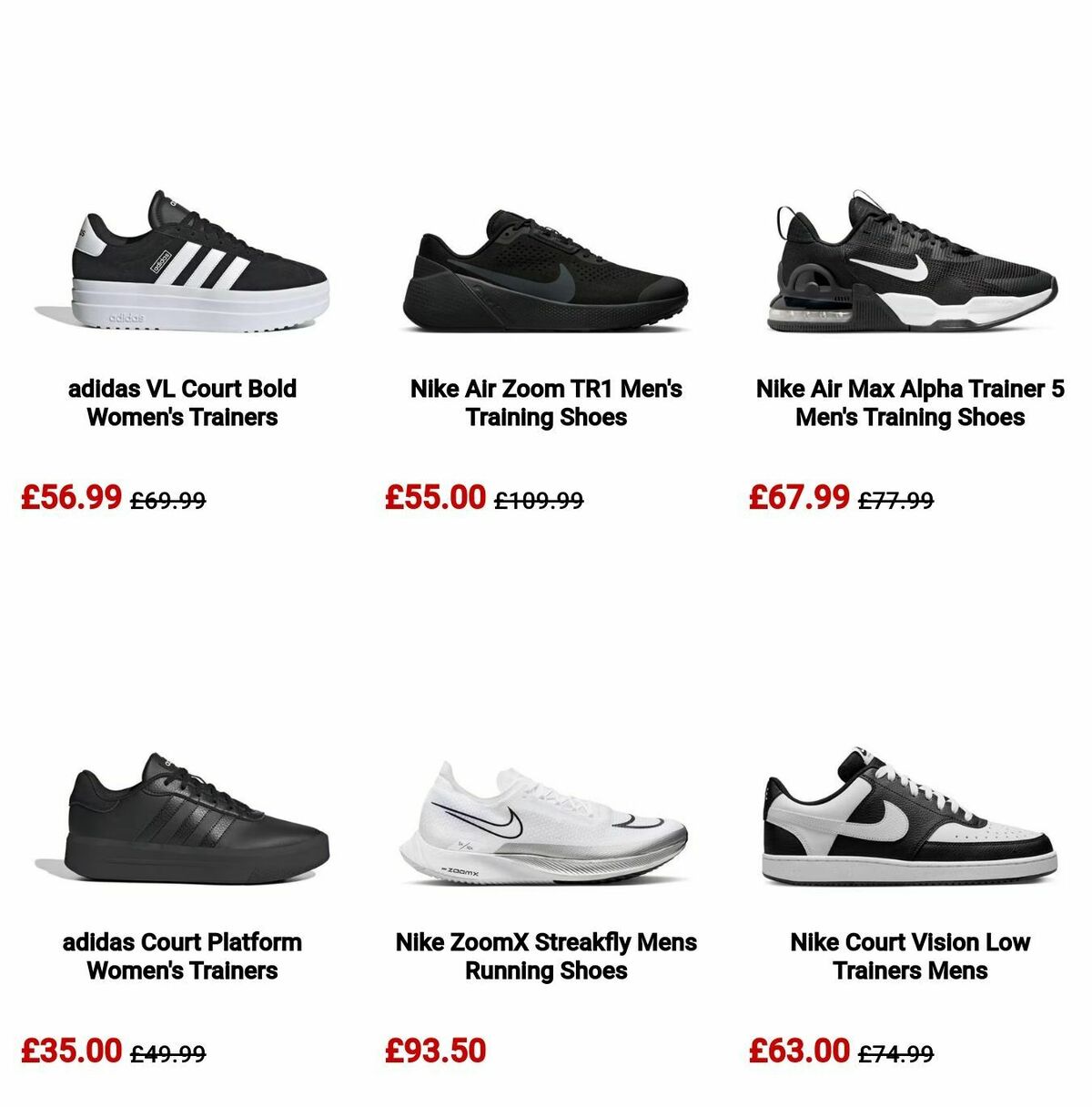 Sports Direct Offers from 10 November