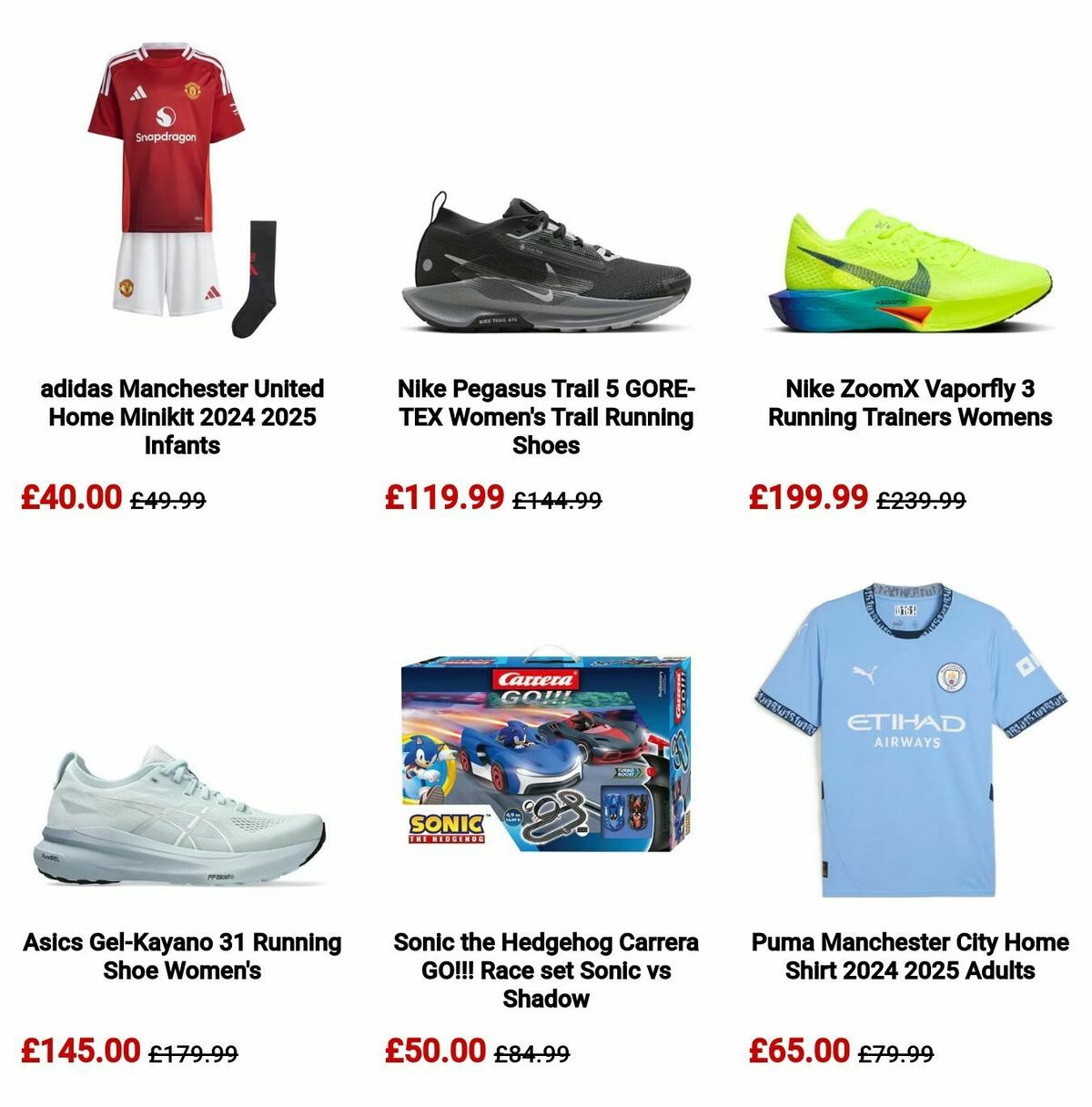 Sports Direct Offers from 10 November