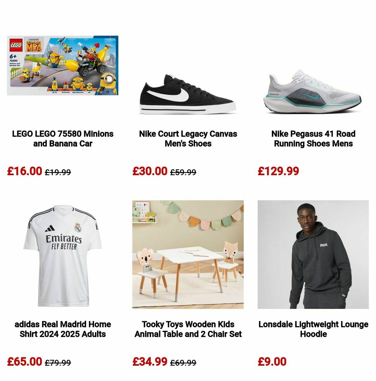 Sports Direct Offers from 10 November