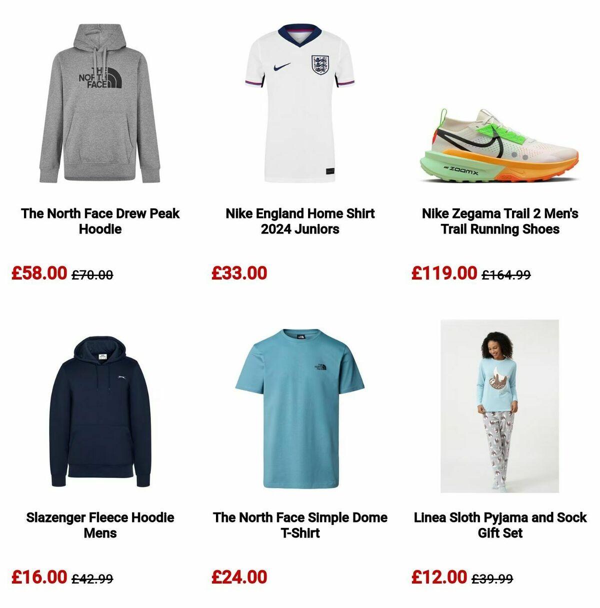 Sports Direct Offers from 10 November