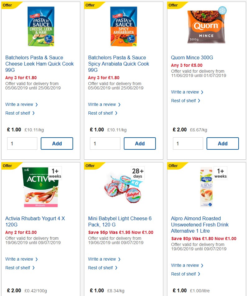 TESCO Offers from 26 June