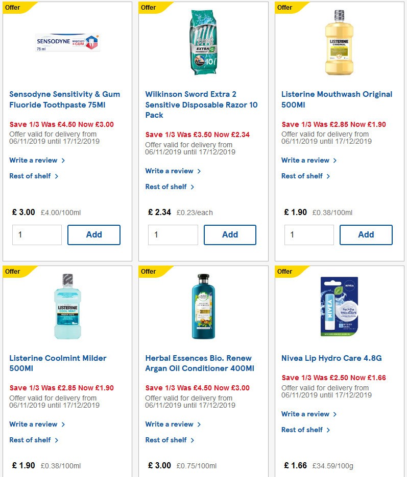 TESCO Offers from 18 December