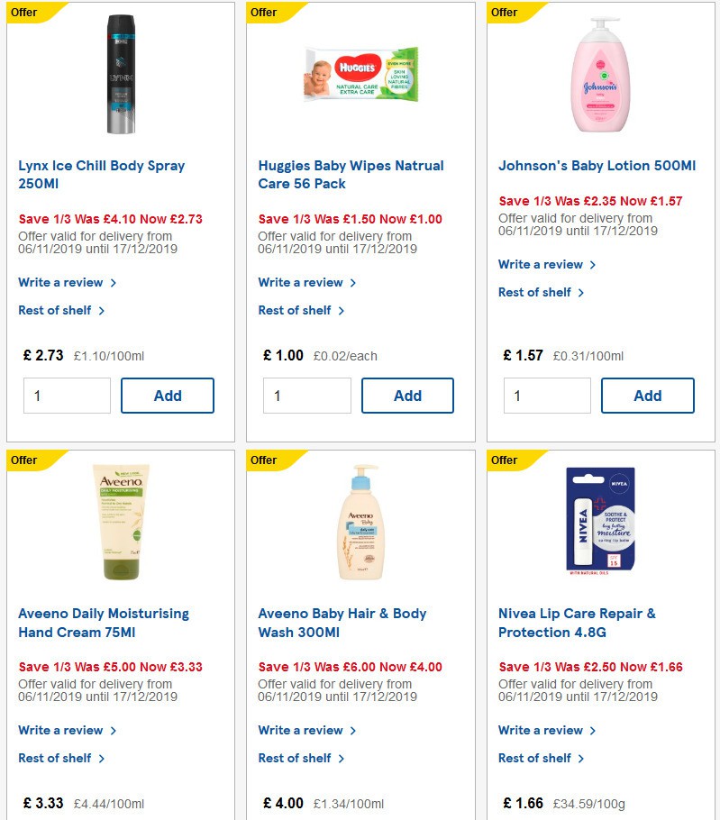 TESCO Offers from 18 December