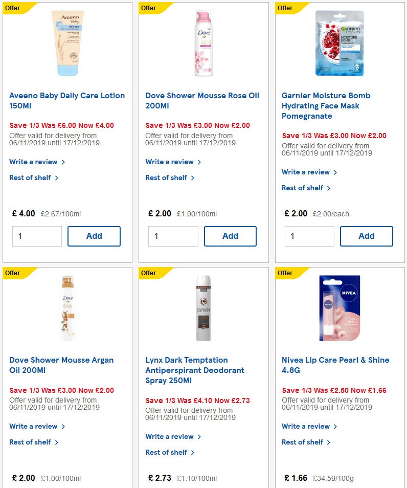 TESCO Offers from 18 December