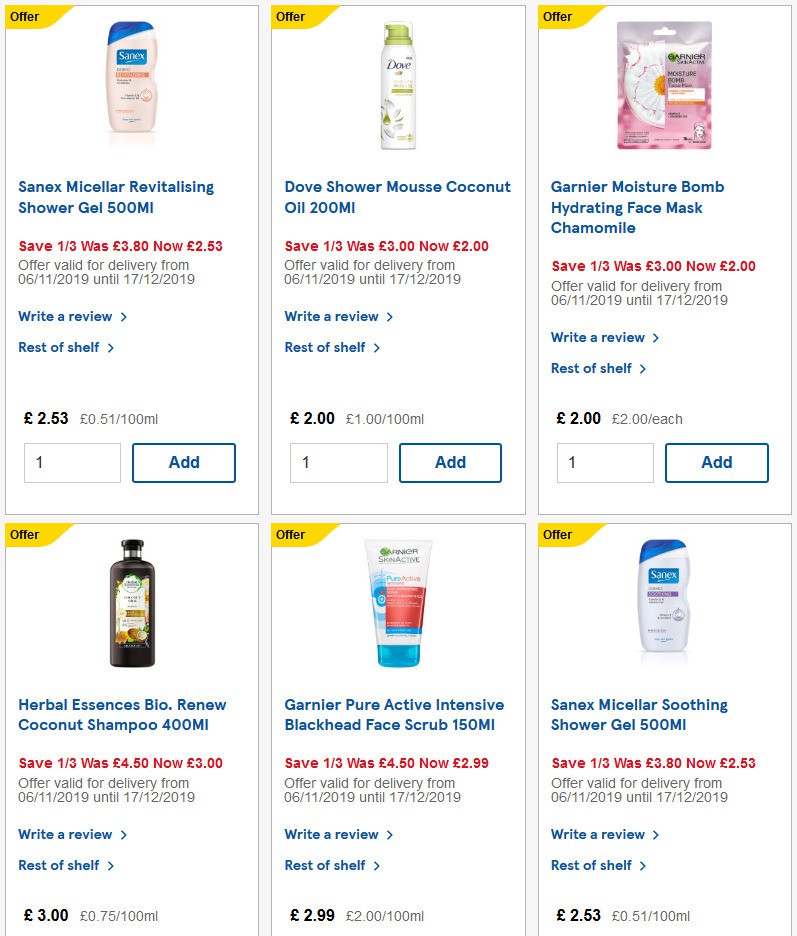 TESCO Offers from 18 December