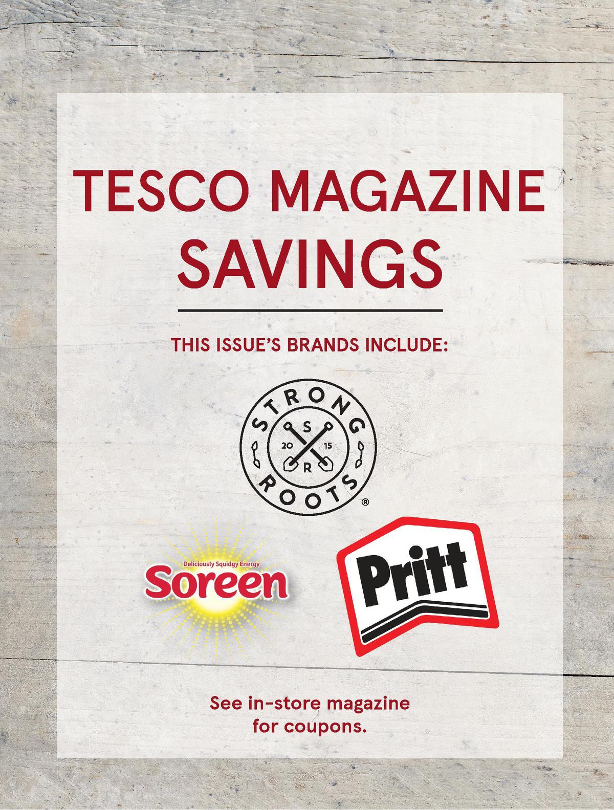 TESCO February Magazine Offers from 5 February