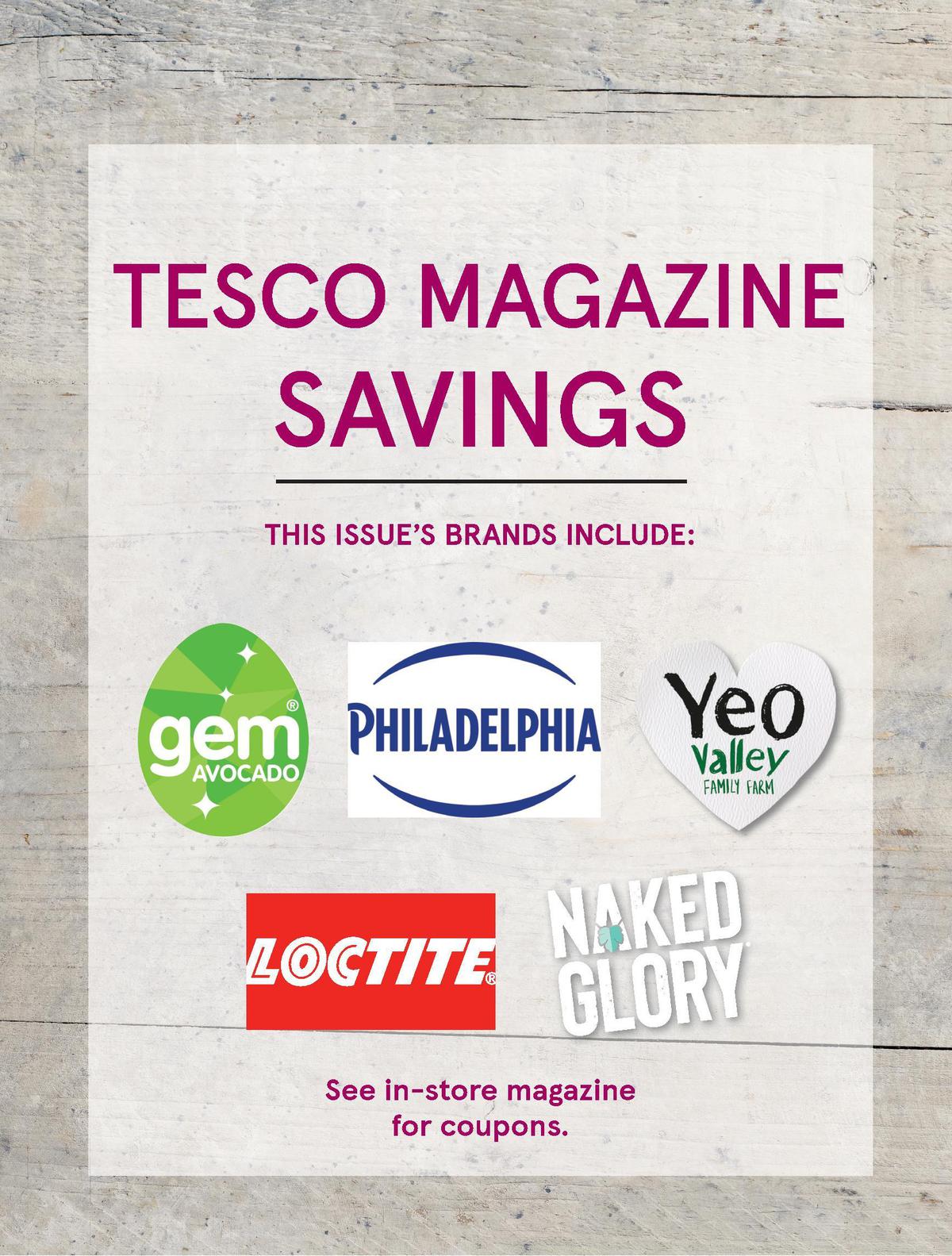 TESCO March Magazine Offers from 1 March