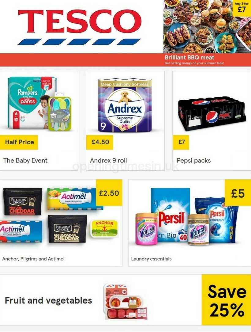 TESCO Offers from 29 July