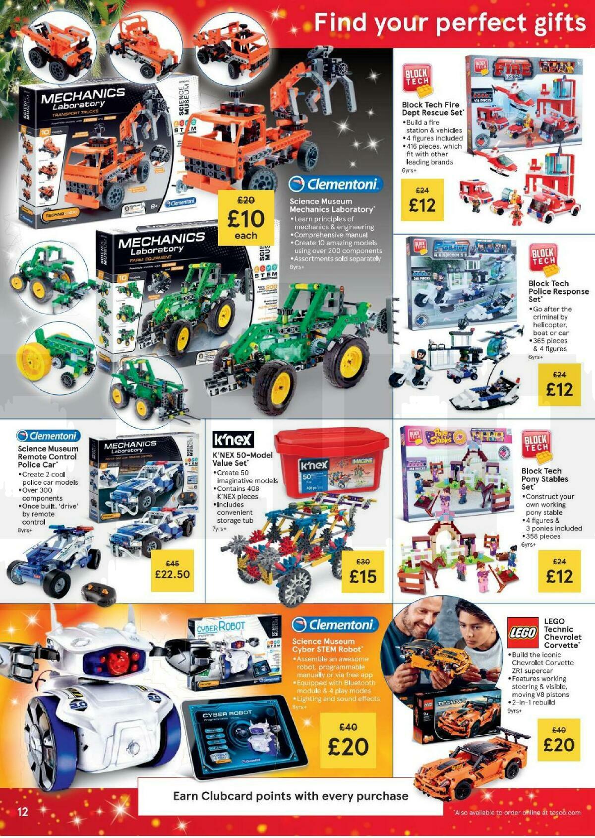 TESCO Tesco Half Price Toy Sale Leaflet Offers from 2 October