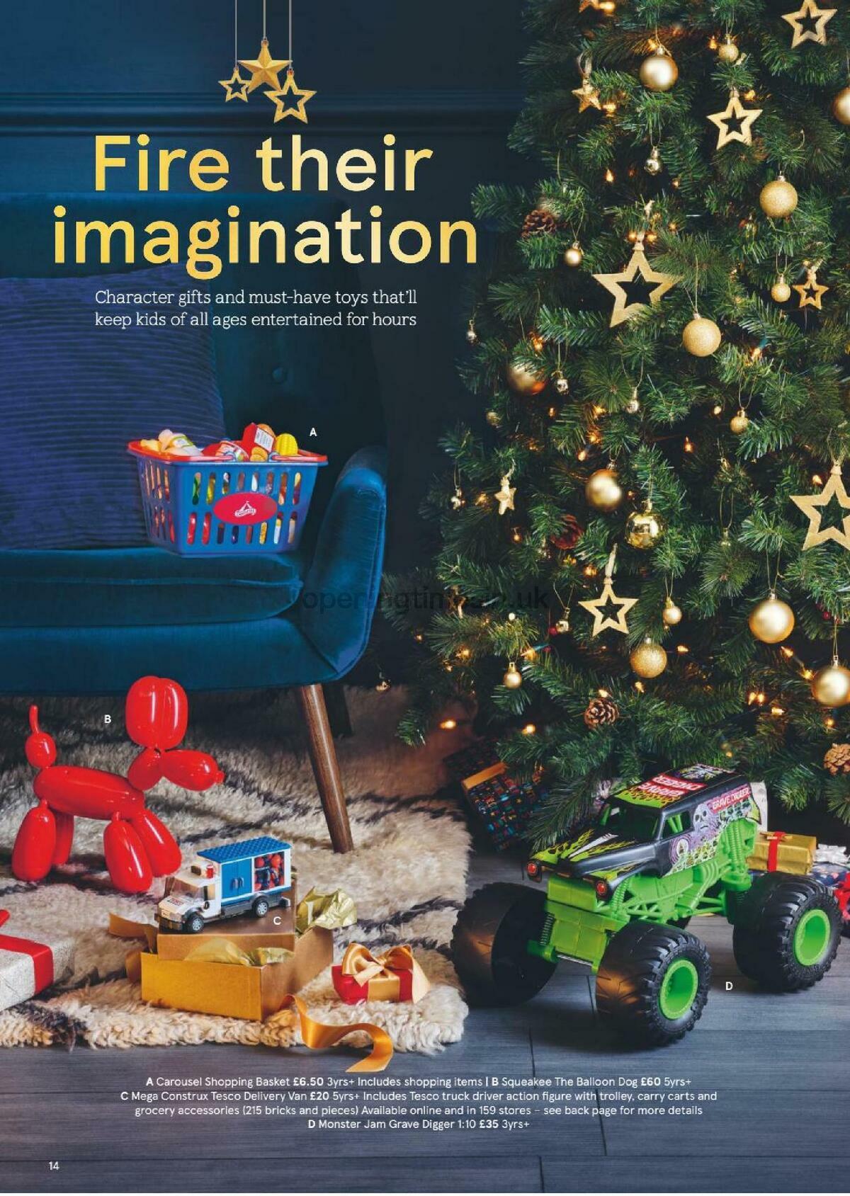 TESCO Christmas Gift Guide 2020 Offers from 30 October