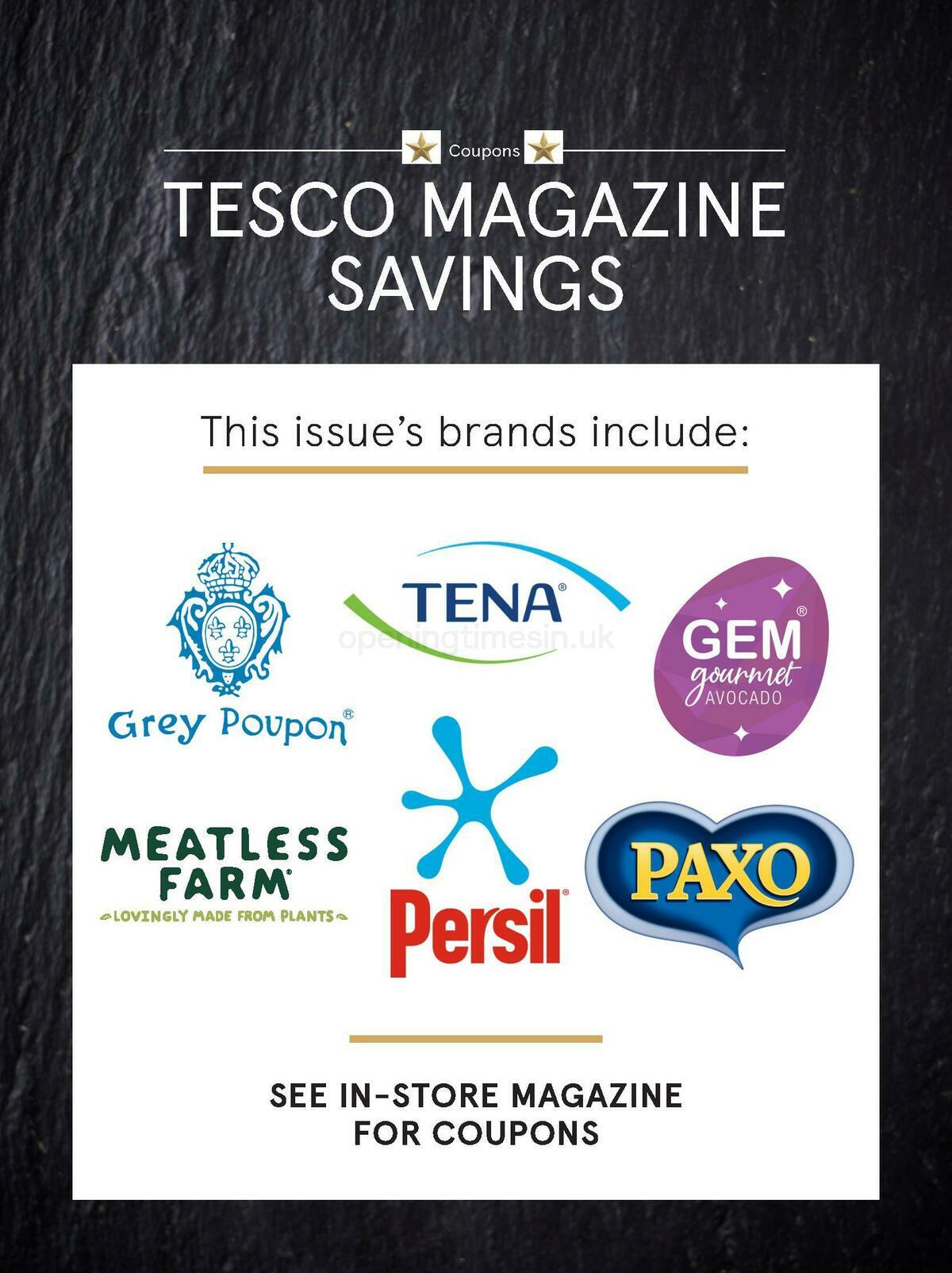 TESCO Magazine November 2020 Offers from 1 November