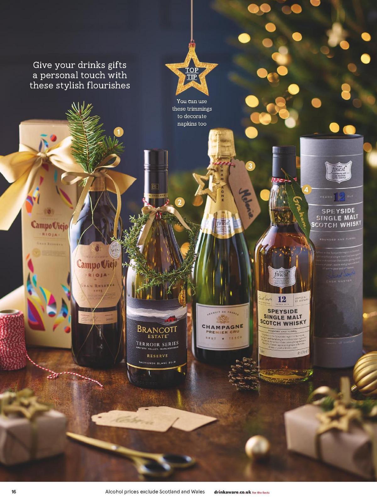 TESCO Christmas at Home Brochure Offers from 1 December