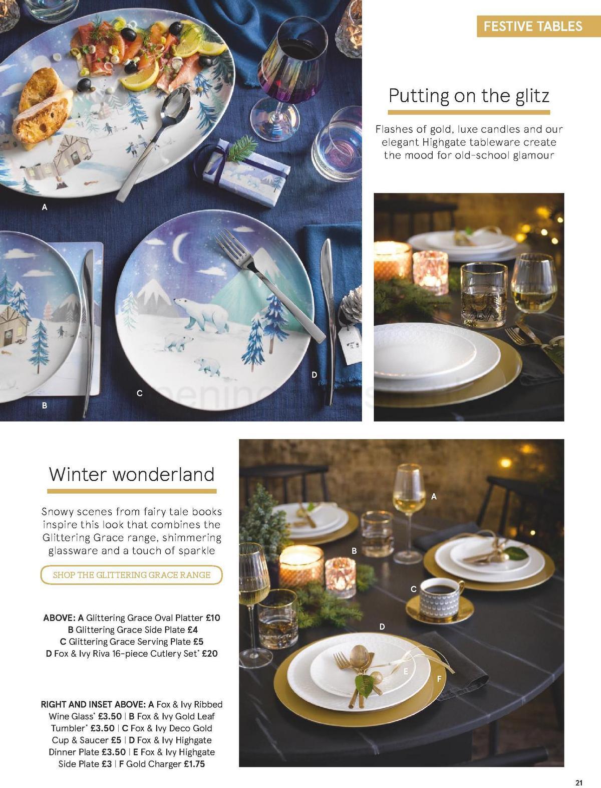 TESCO Christmas at Home Brochure Offers from 1 December