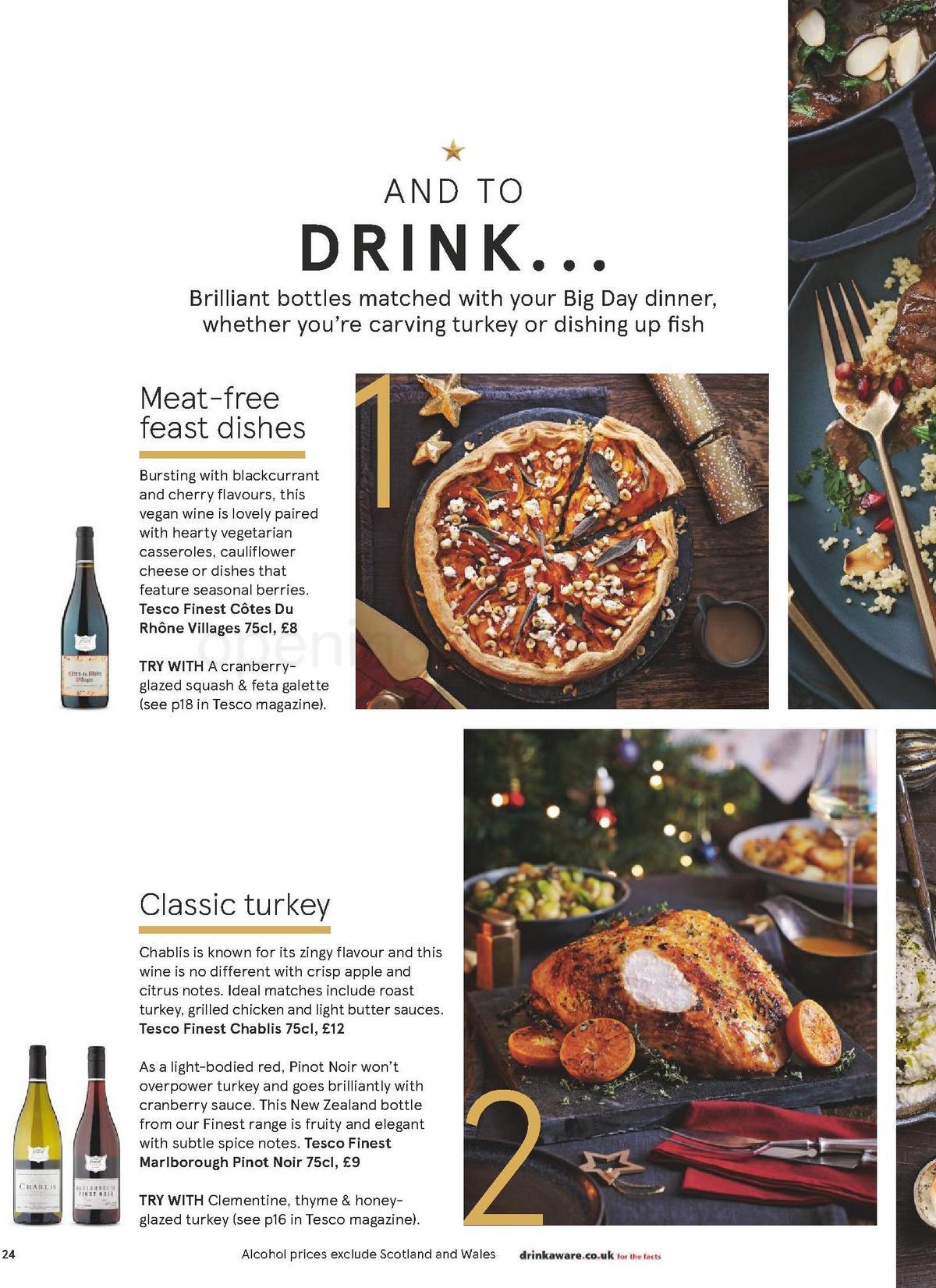 TESCO Christmas at Home Brochure Offers from 1 December