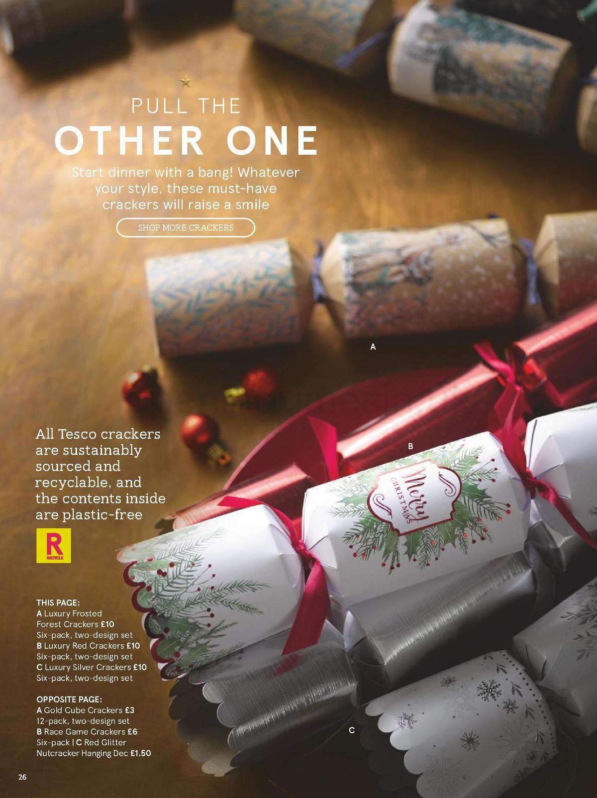 TESCO Christmas at Home Brochure Offers from 1 December