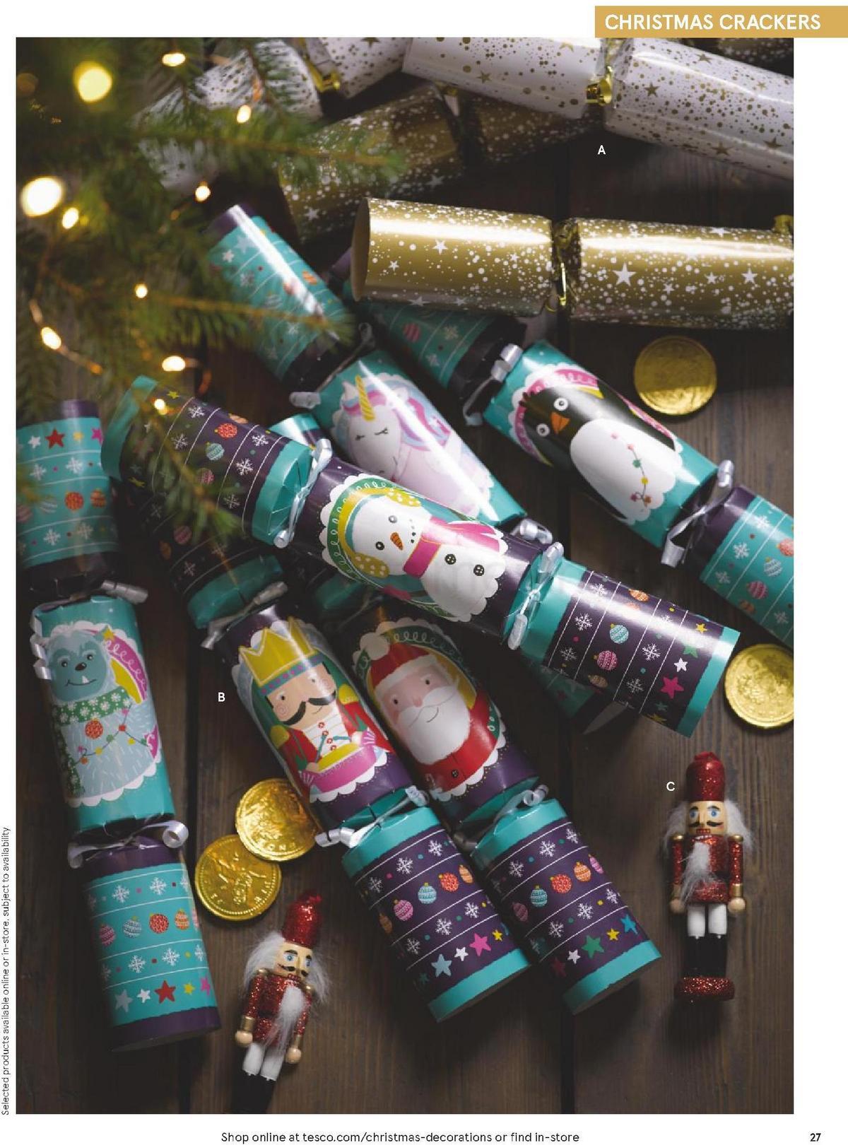 TESCO Christmas at Home Brochure Offers from 1 December