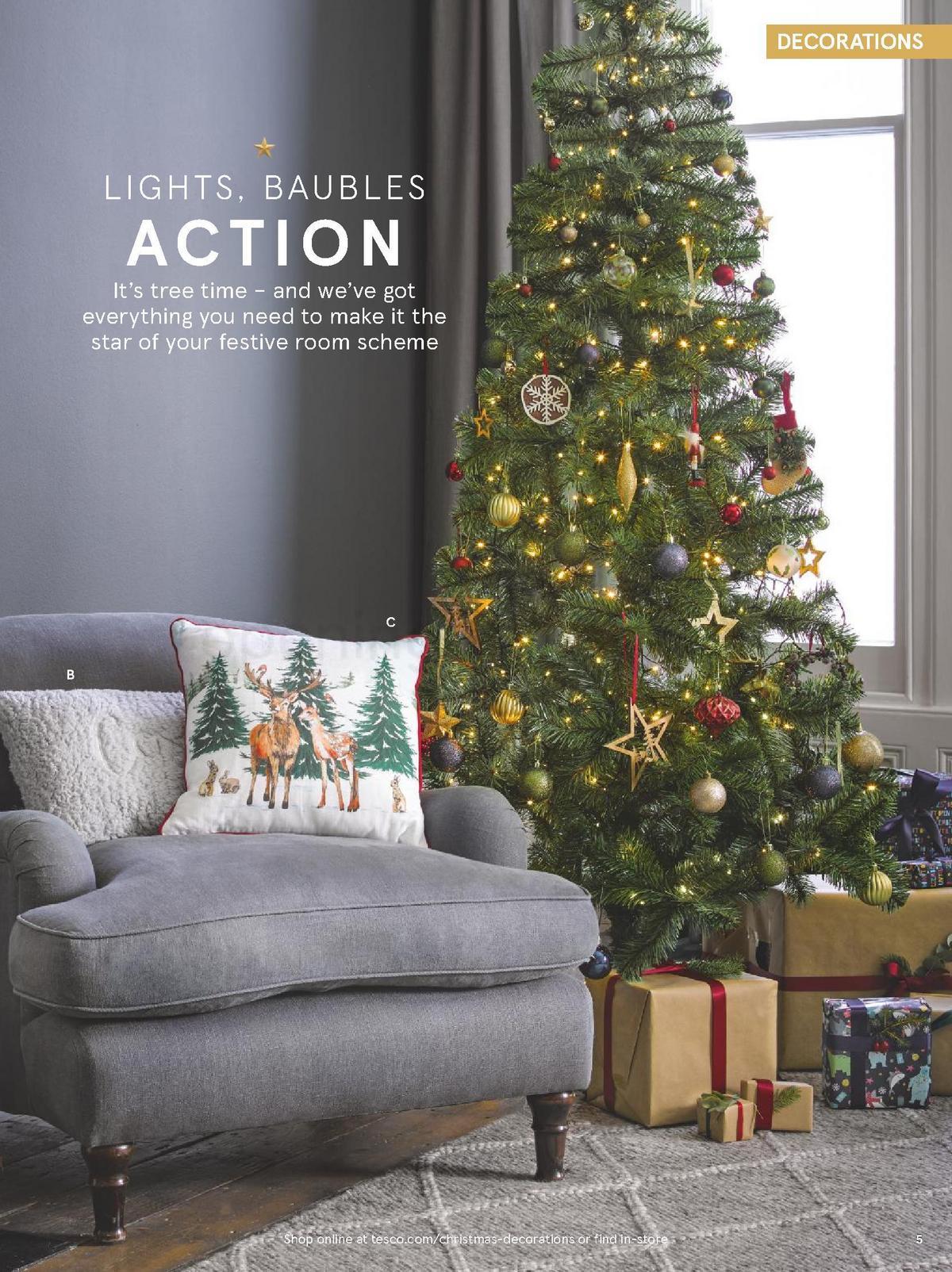 TESCO Christmas at Home Brochure Offers from 1 December