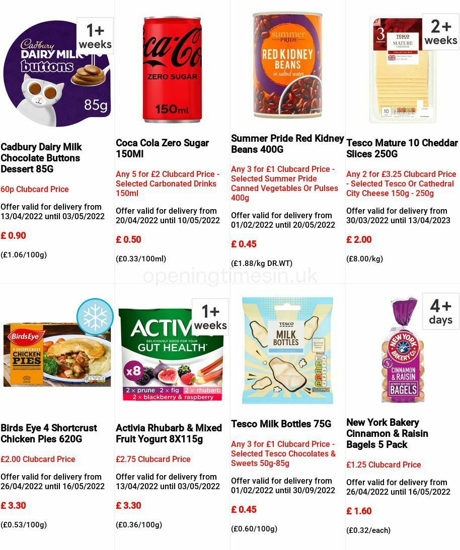 TESCO Offers from 27 April