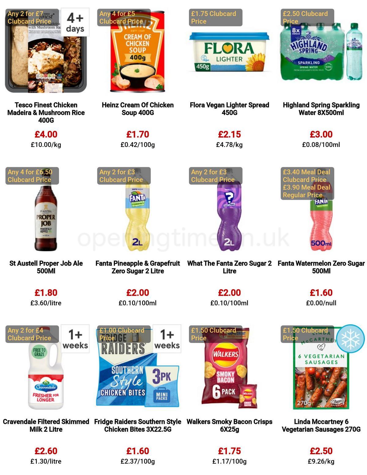 TESCO Offers from 30 March