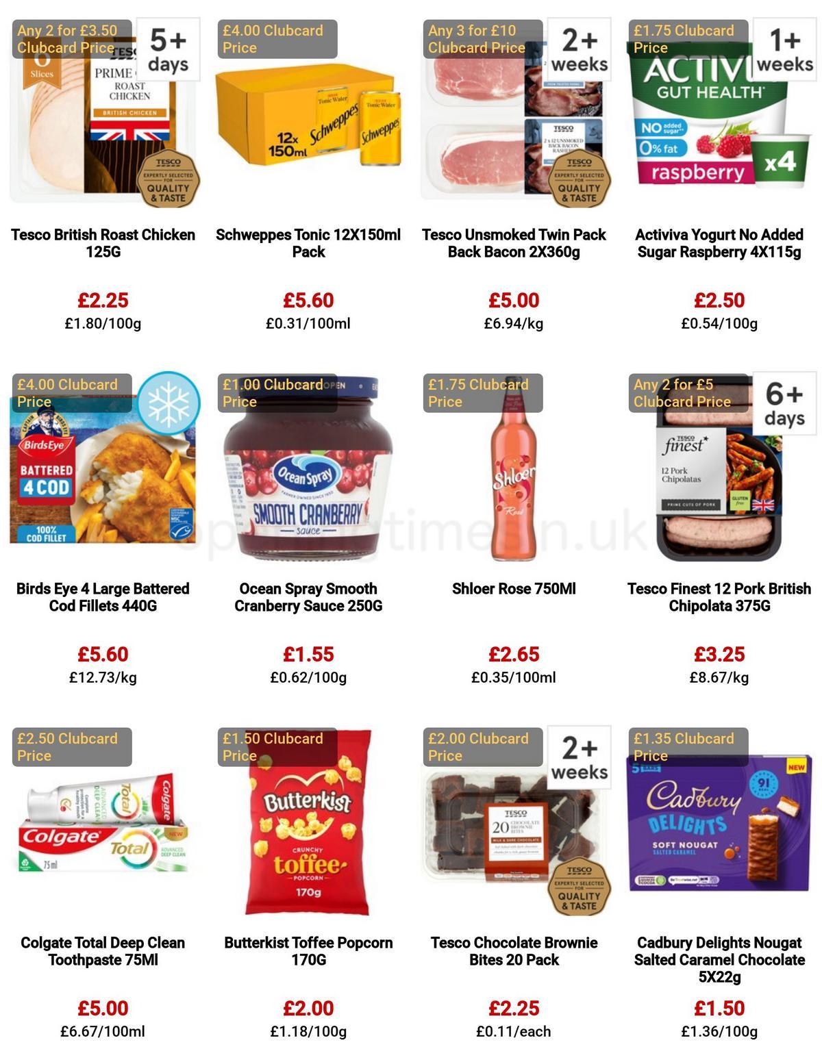 TESCO Offers from 30 March