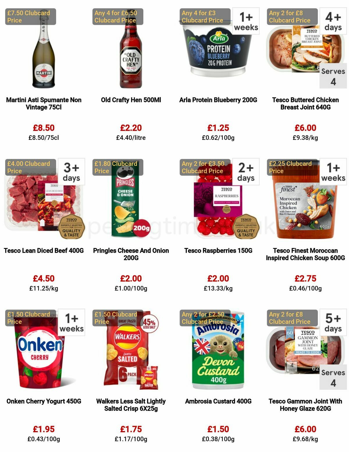 TESCO Offers from 4 May