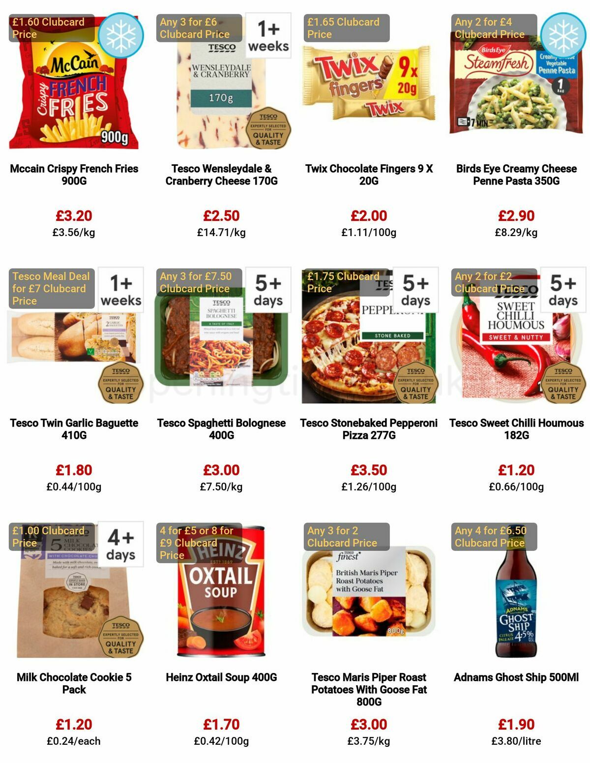 TESCO Offers from 4 May