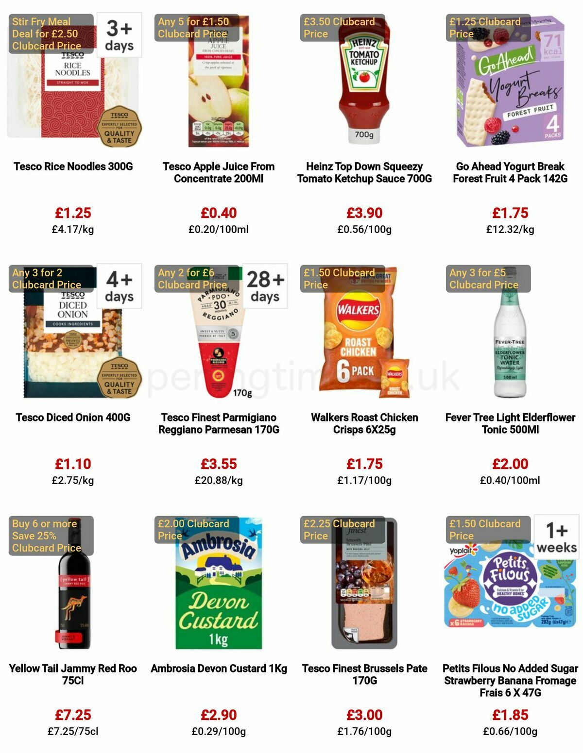 TESCO Offers from 4 May