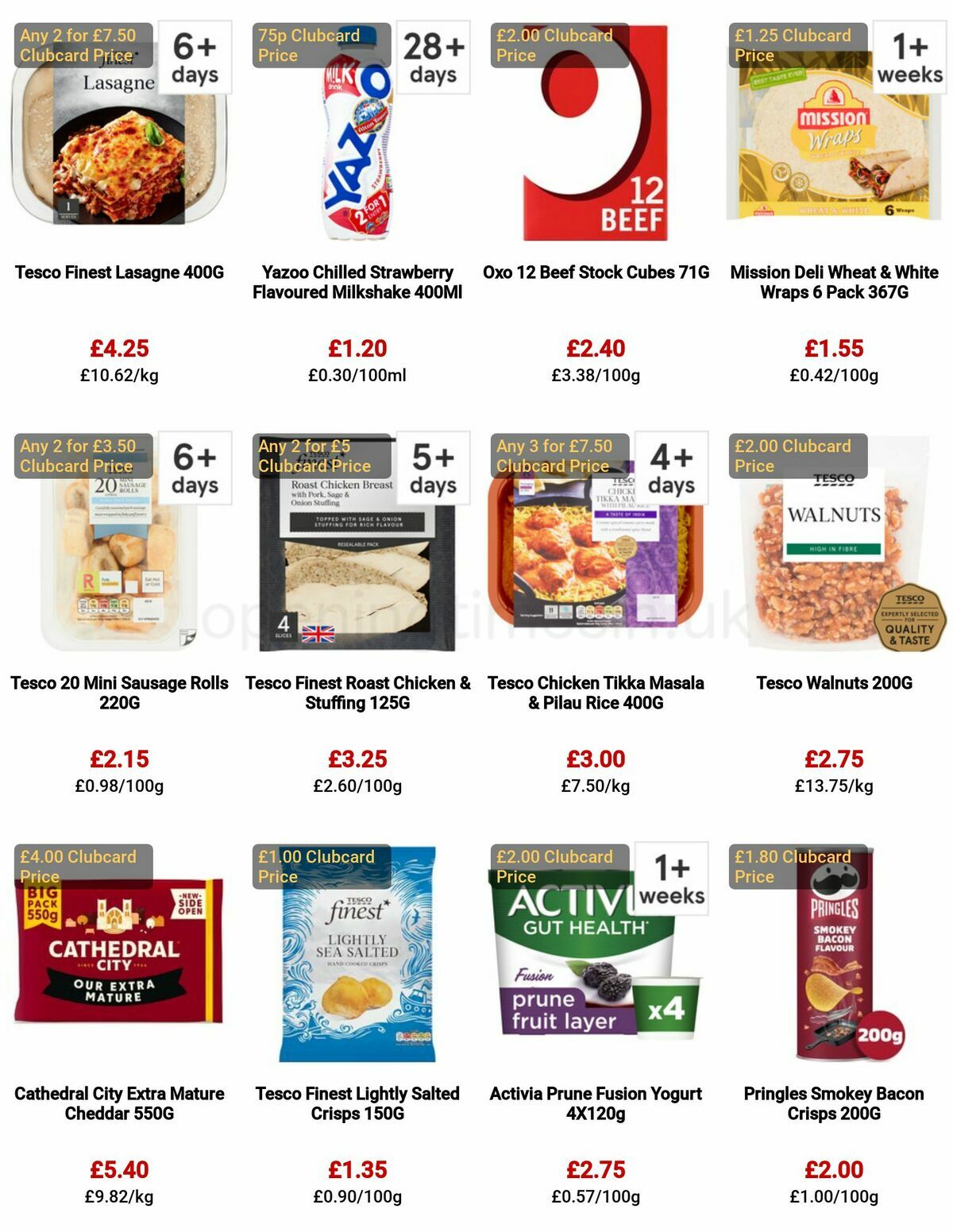 TESCO Offers from 4 May