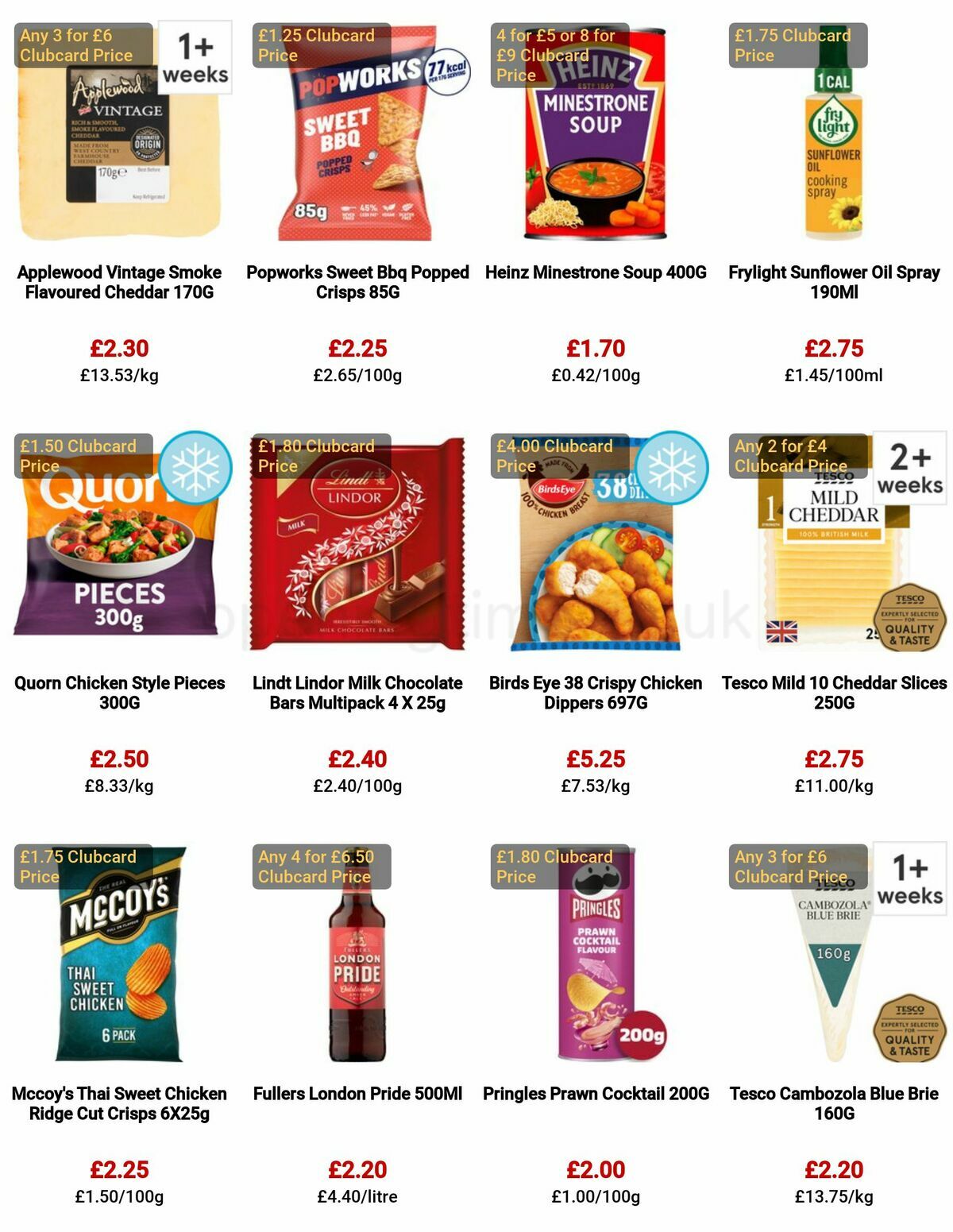 TESCO Offers from 4 May