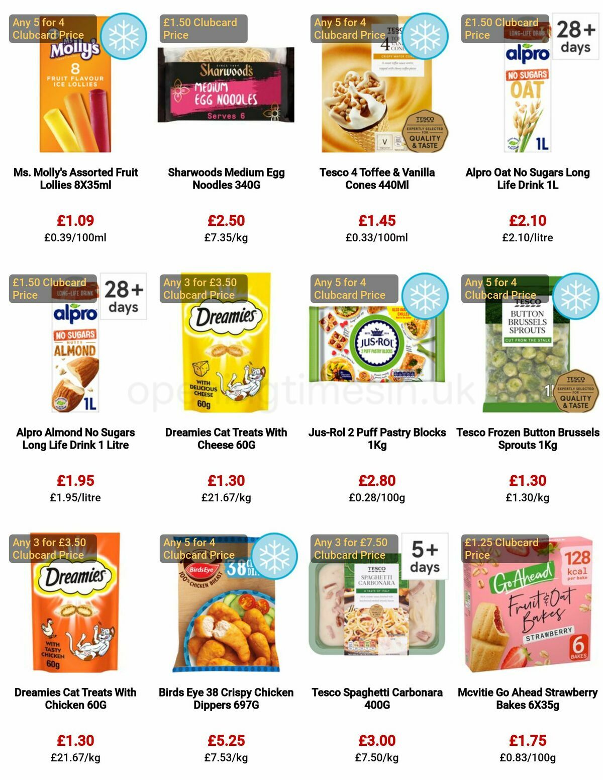 TESCO Offers from 25 May