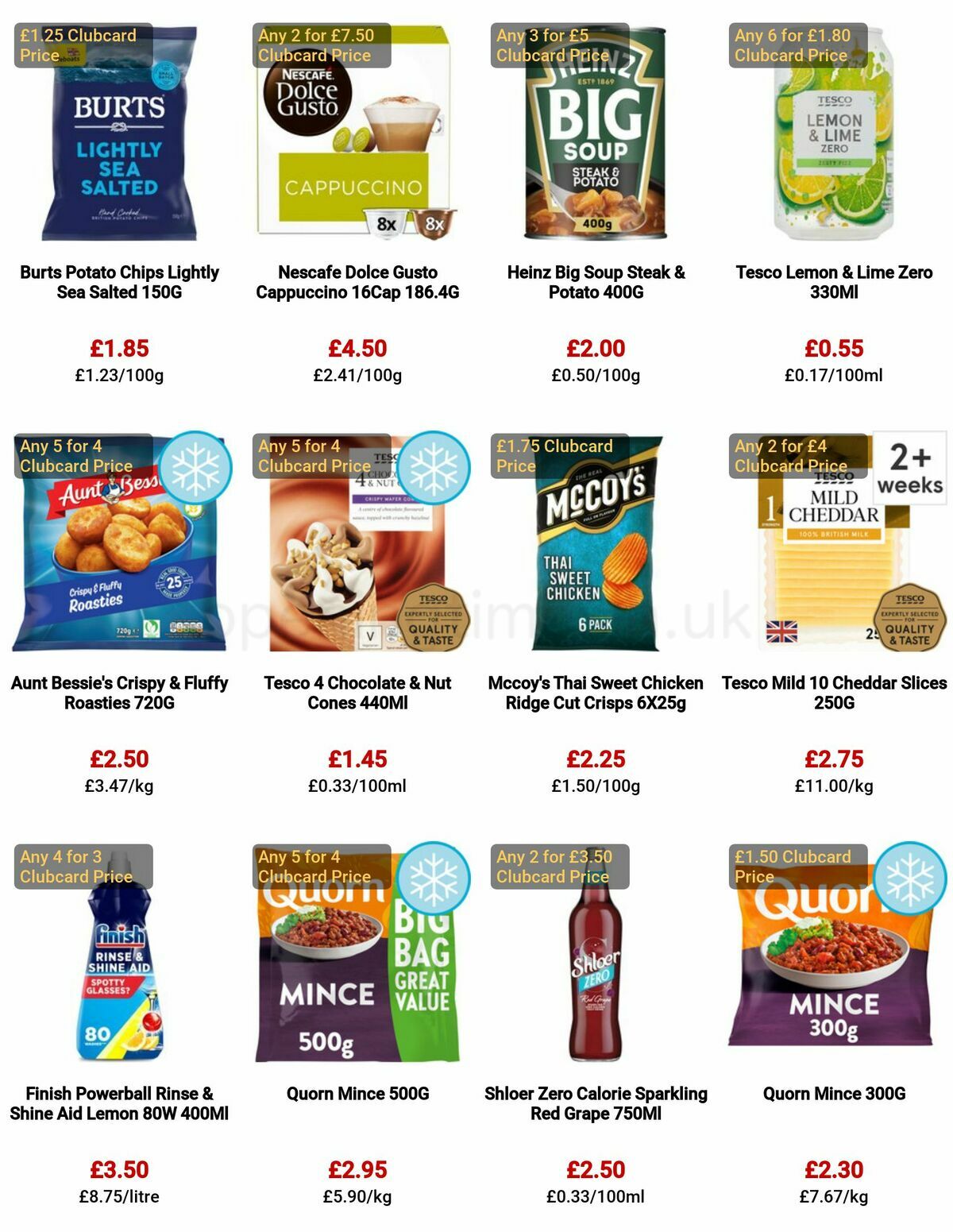 TESCO Offers from 25 May