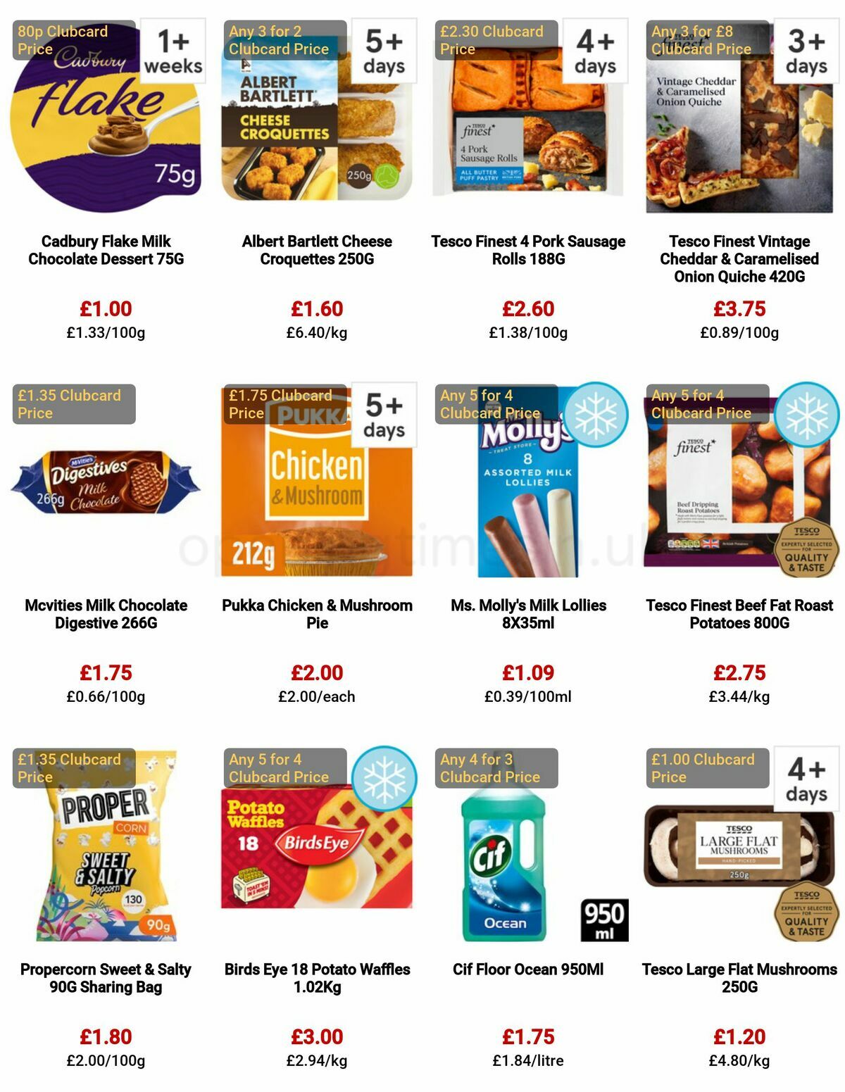 TESCO Offers from 25 May