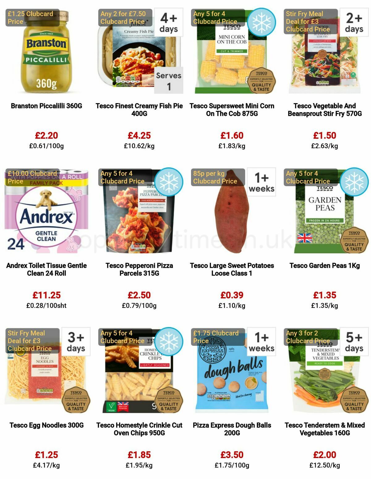 TESCO Offers from 25 May