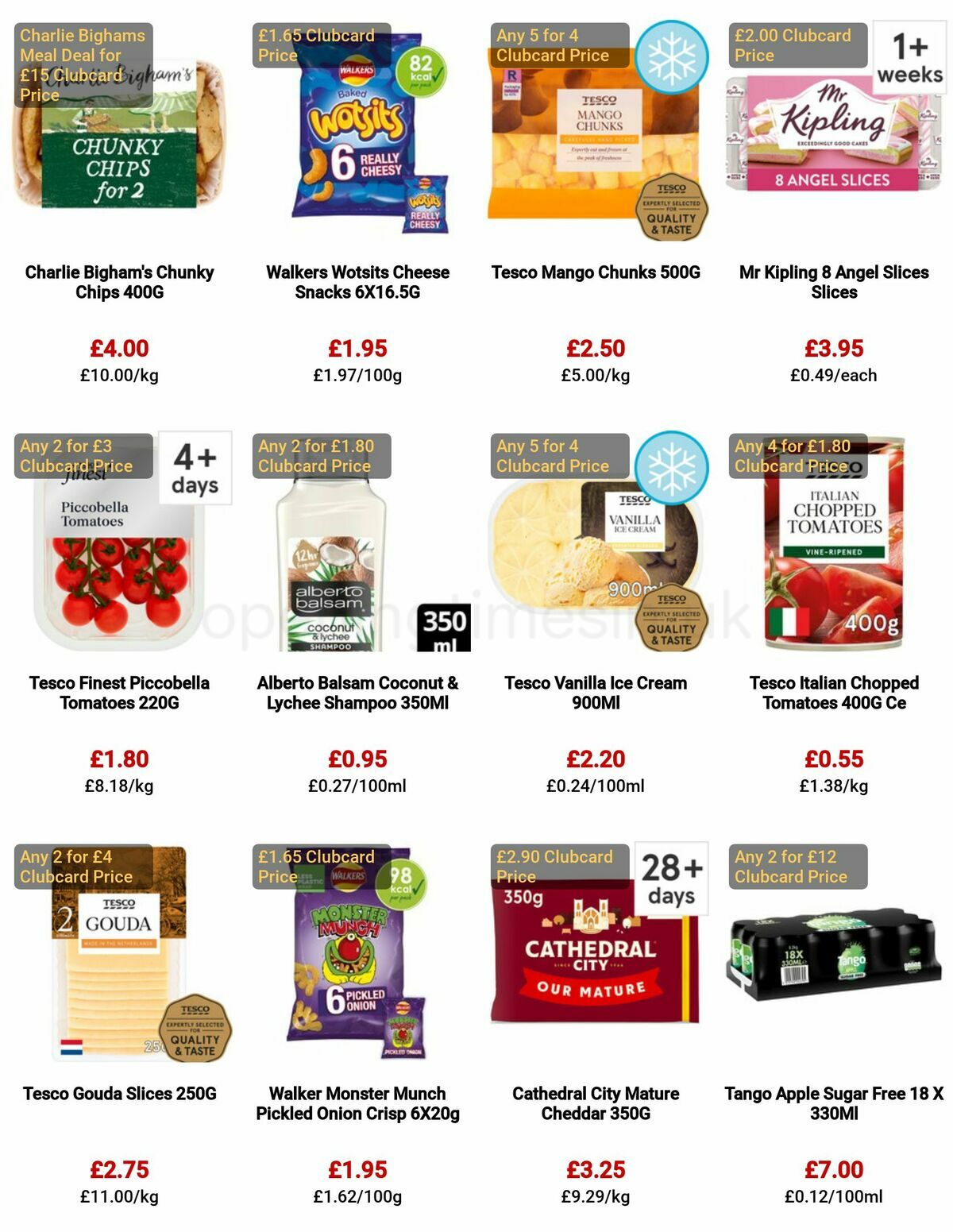 TESCO Offers from 25 May