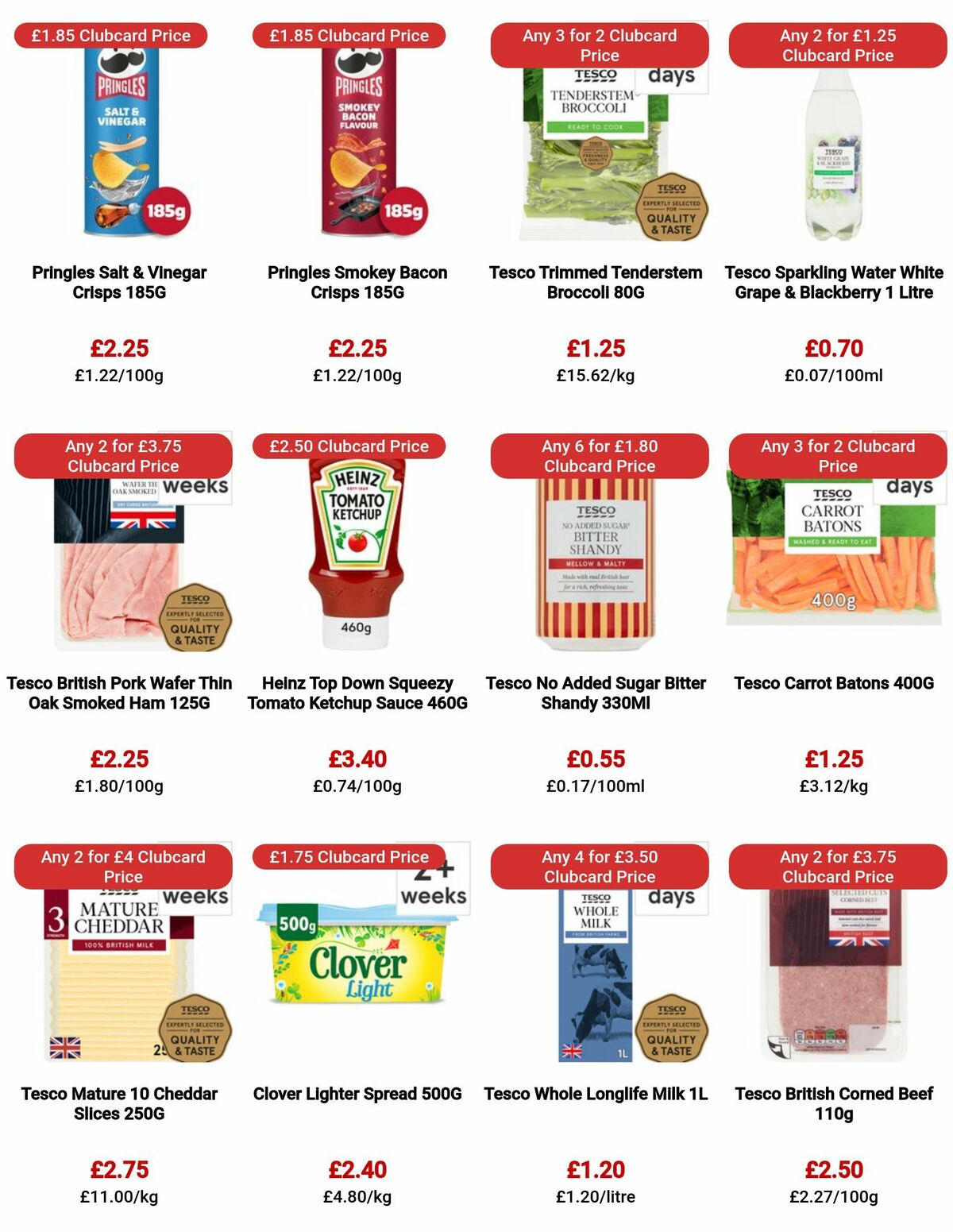 TESCO Offers from 13 July