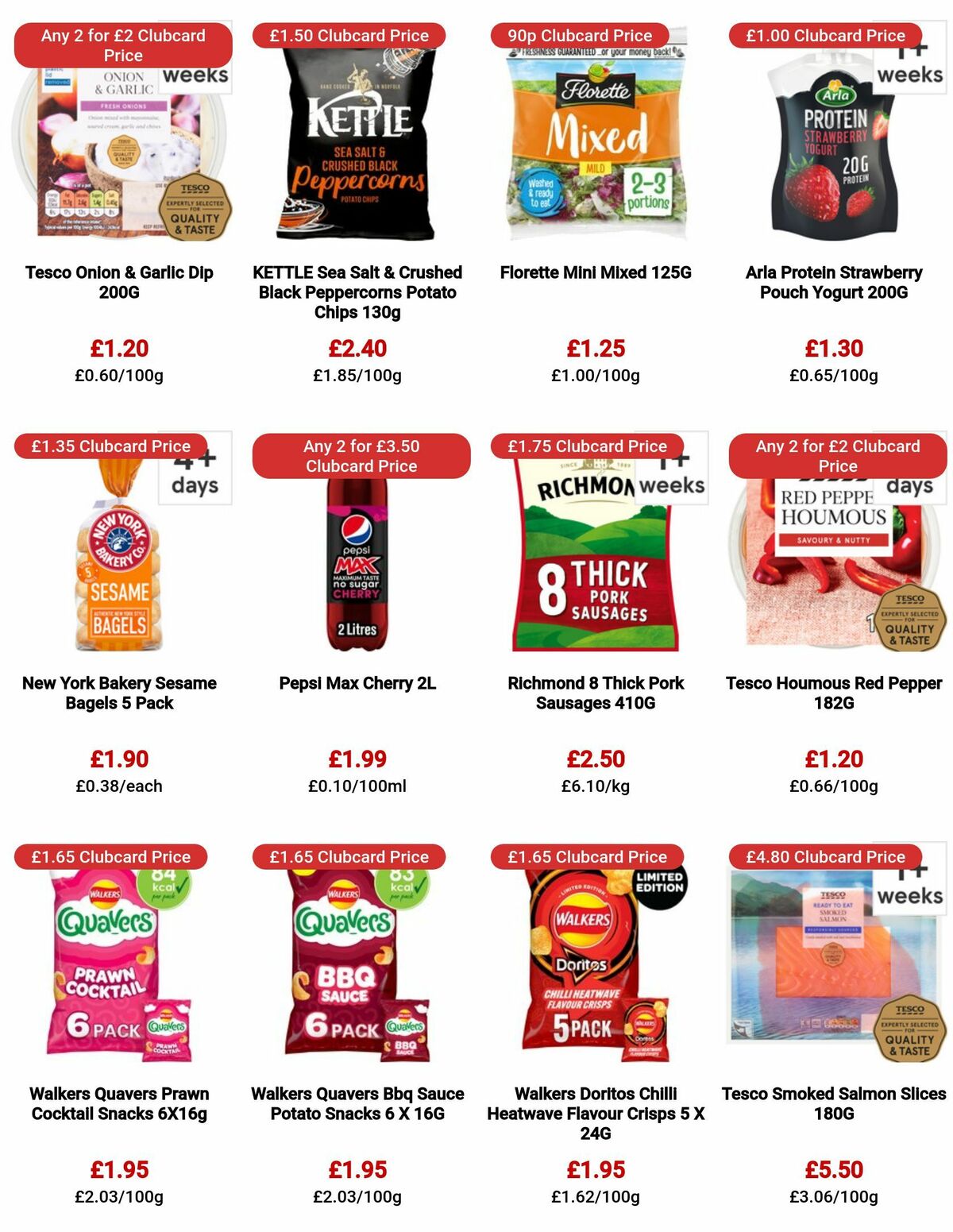 TESCO Offers from 13 July