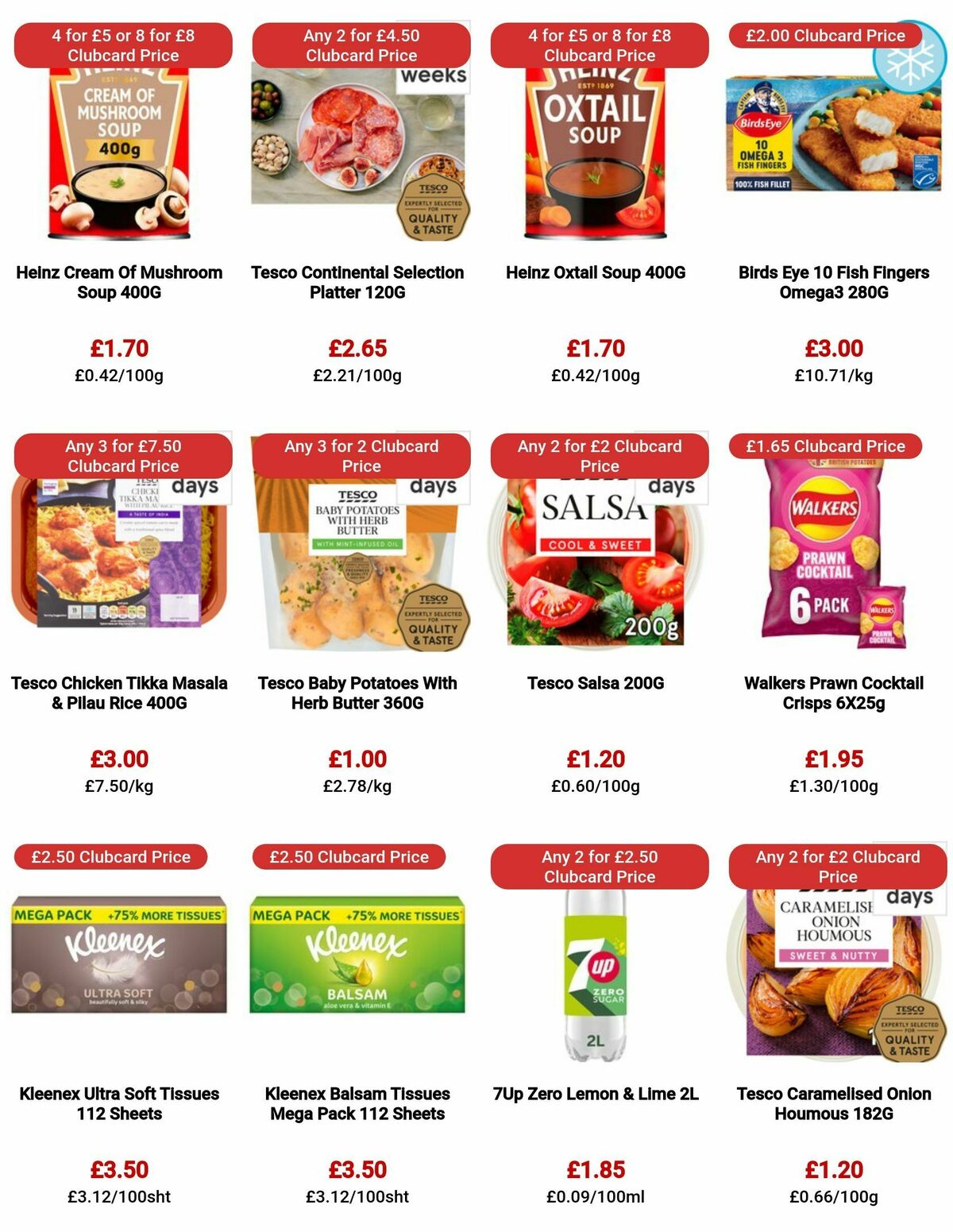 TESCO Offers from 3 August