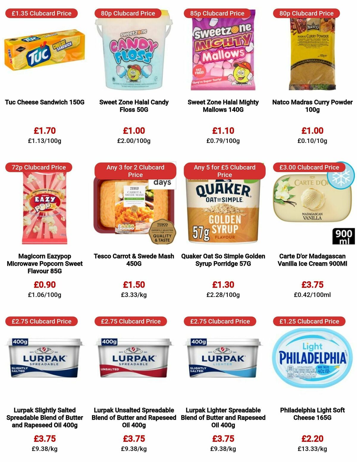 TESCO Offers from 3 August