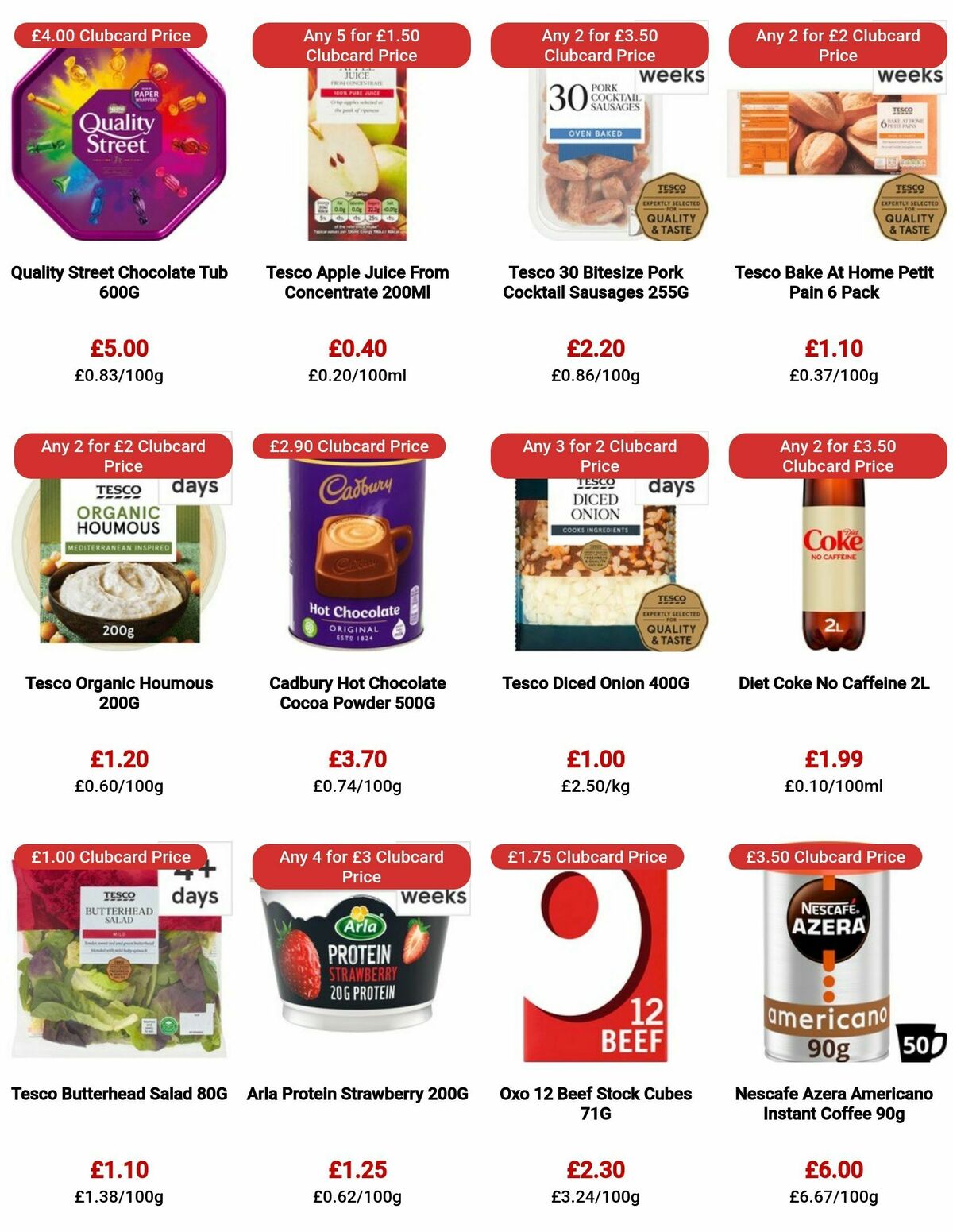 TESCO Offers from 14 September