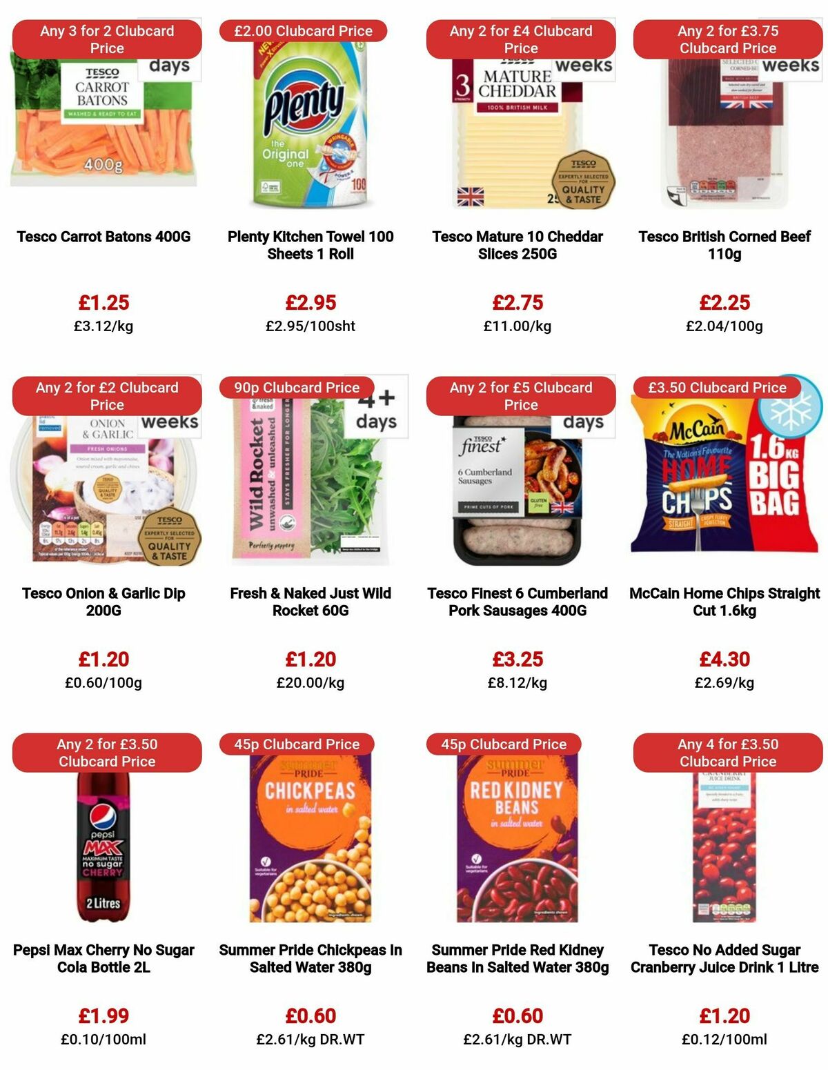 TESCO Offers from 14 September