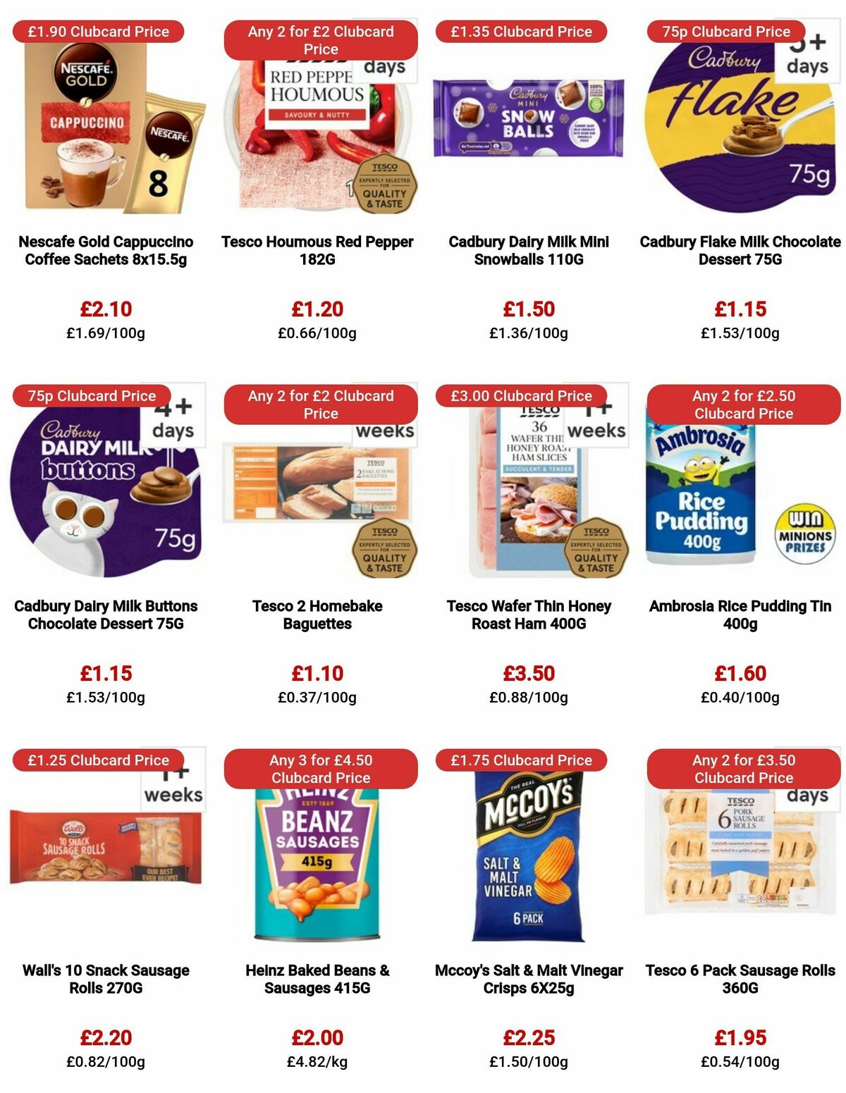 TESCO Offers from 14 September