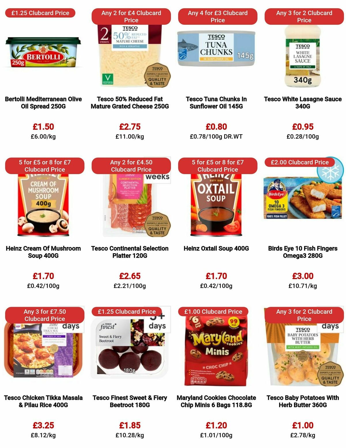 TESCO Offers from 14 September