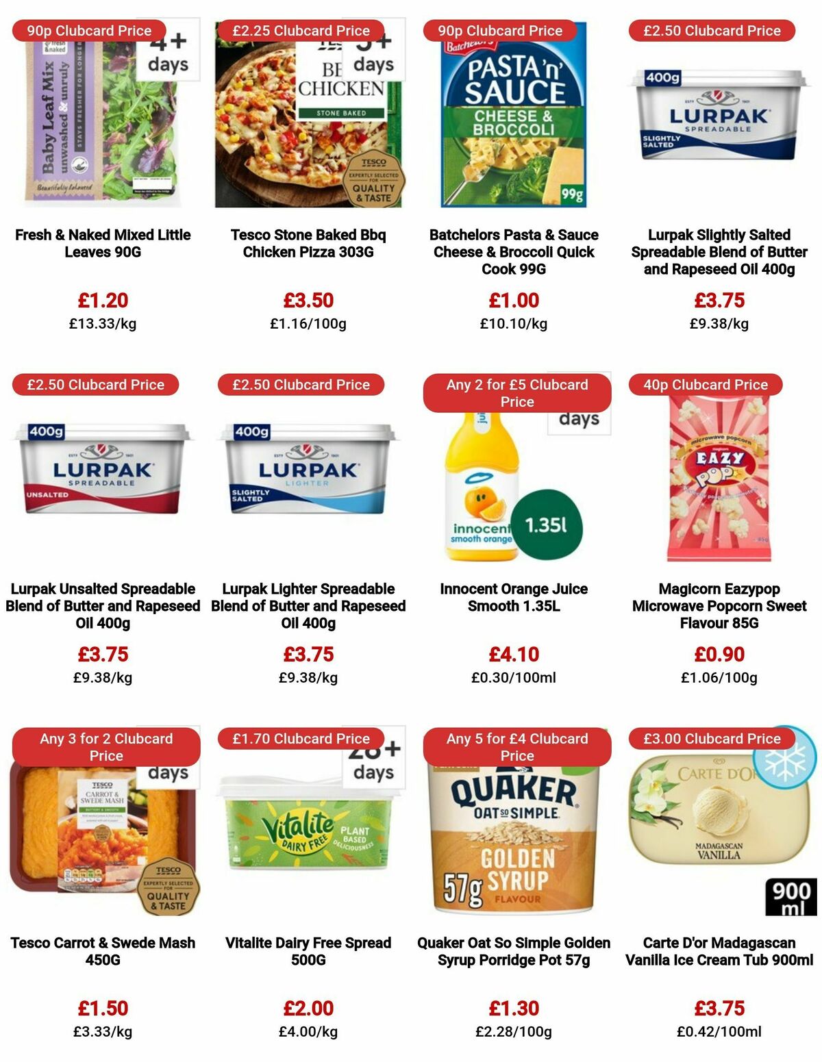 TESCO Offers from 14 September