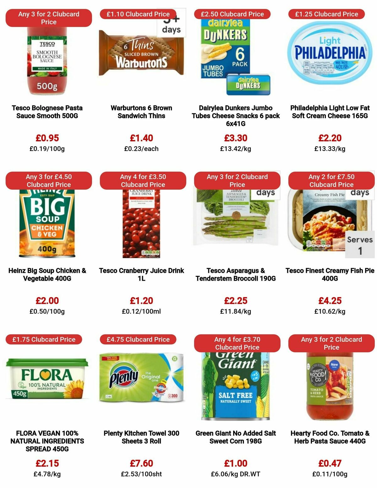 TESCO Offers from 14 September