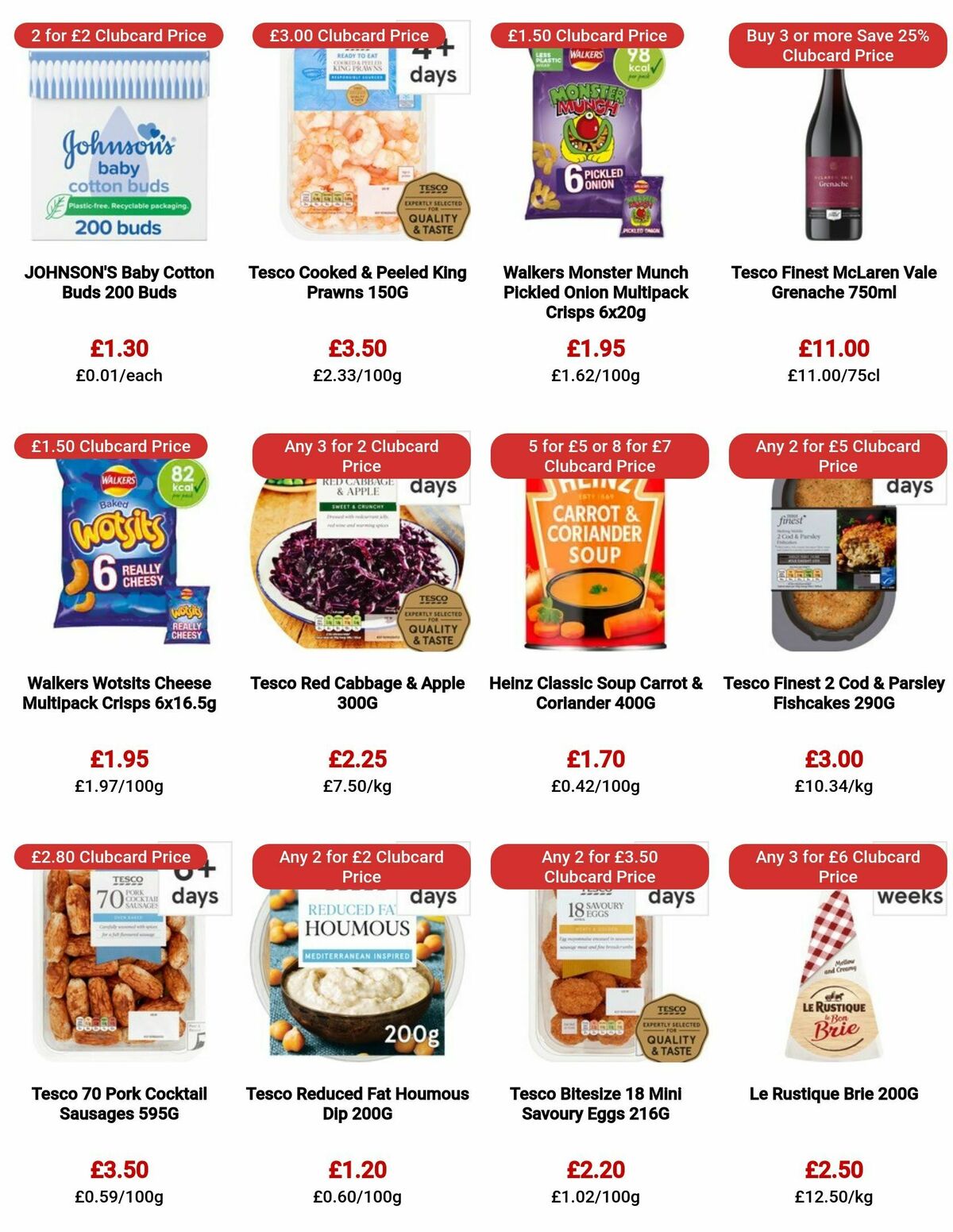 TESCO Offers from 14 September