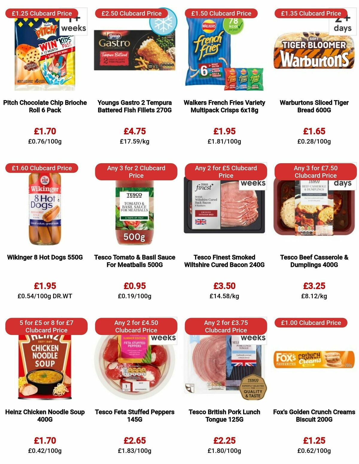 TESCO Offers from 14 September