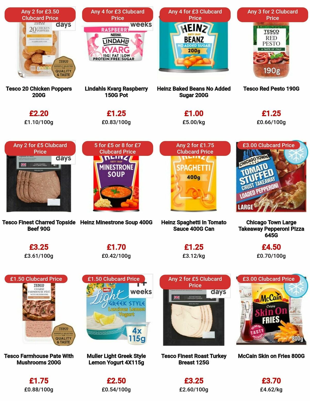 TESCO Offers from 14 September