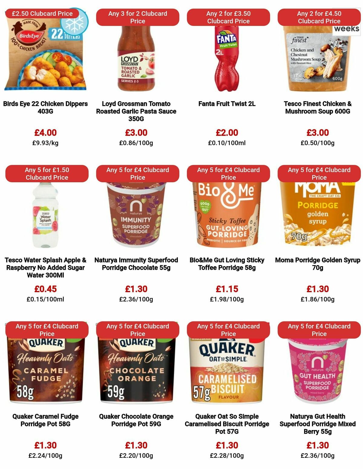 TESCO Offers from 14 September