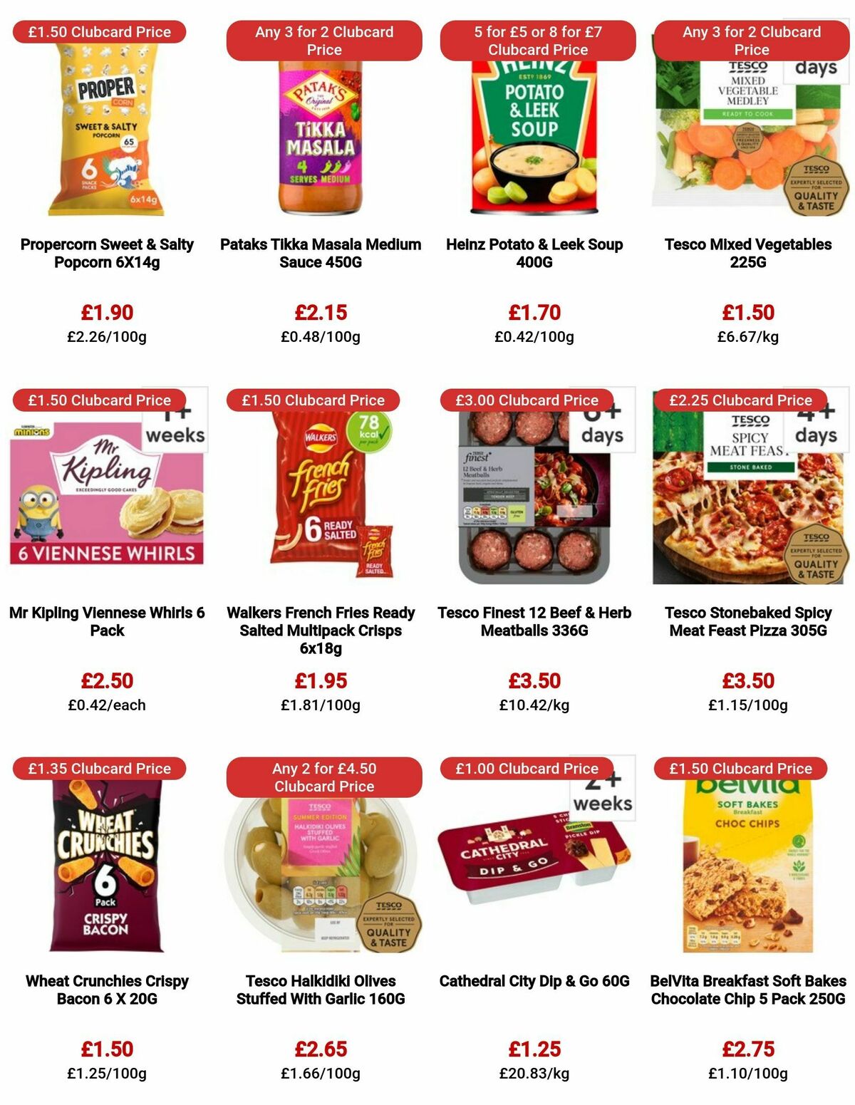 TESCO Offers from 14 September