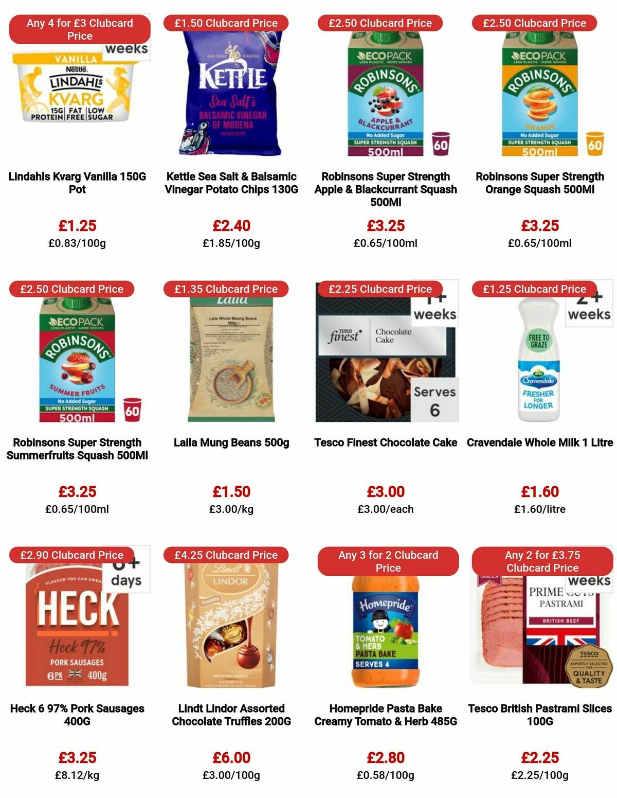 TESCO Offers from 14 September